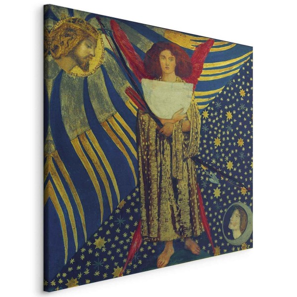 Obraz - Dante Gabriel Rossetti – Miłość Dantego