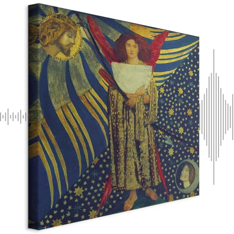 Obraz - Dante Gabriel Rossetti – Miłość Dantego
