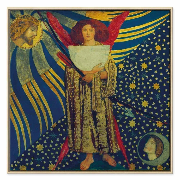 Obraz - Dante Gabriel Rossetti – Miłość Dantego
