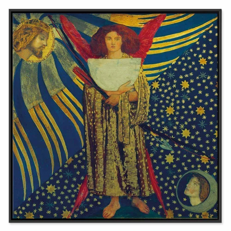 Obraz - Dante Gabriel Rossetti – Miłość Dantego
