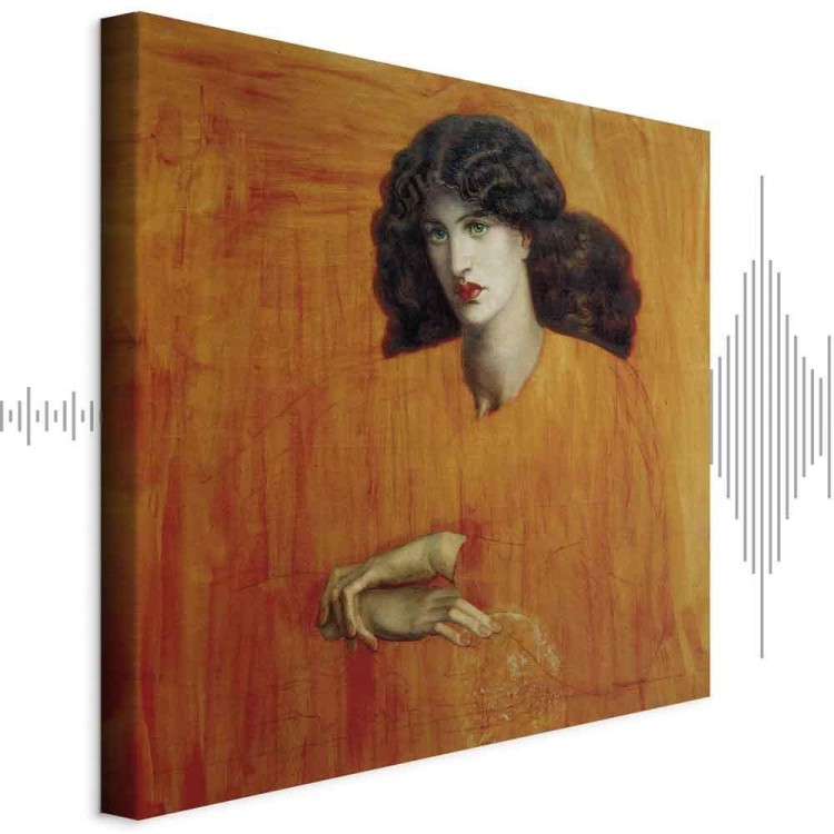 Obraz - Dante Gabriel Rossetti – Kobieta w oknie