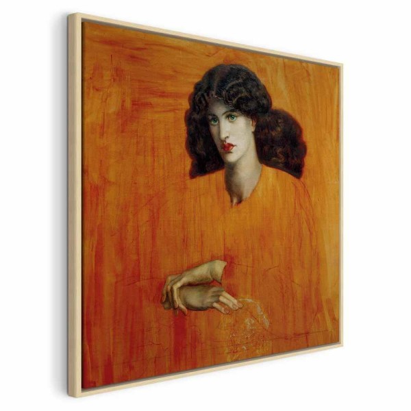 Obraz - Dante Gabriel Rossetti – Kobieta w oknie
