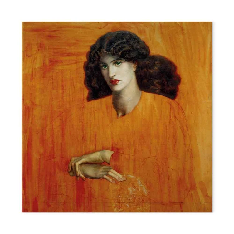 Obraz - Dante Gabriel Rossetti – Kobieta w oknie