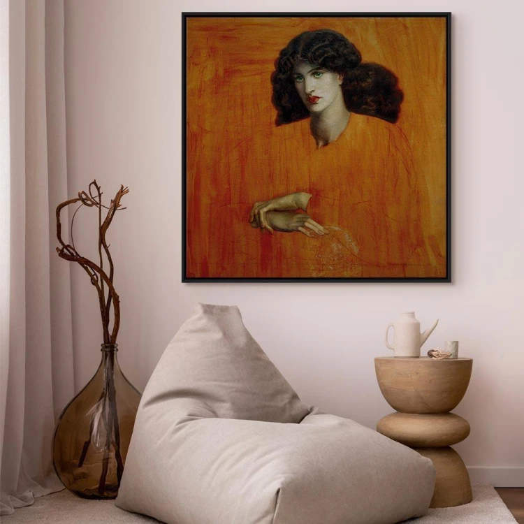 Obraz - Dante Gabriel Rossetti – Kobieta w oknie