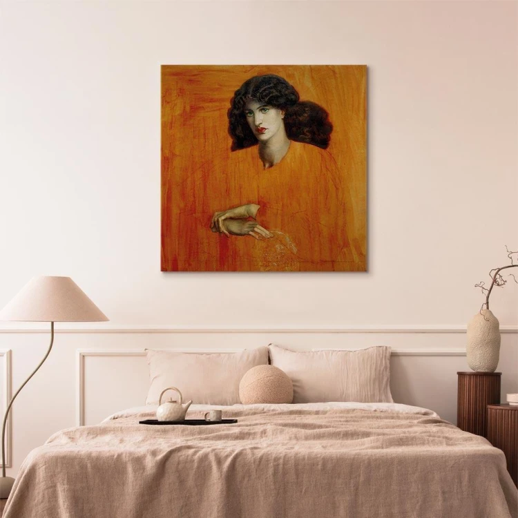 Obraz - Dante Gabriel Rossetti – Kobieta w oknie