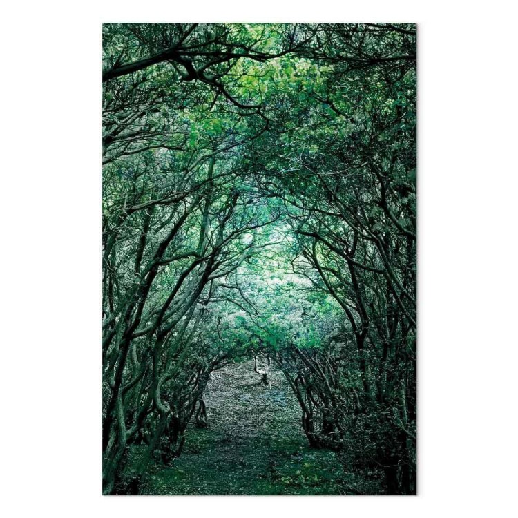 Obraz - Zielona pergola (1-częściowy) pionowy