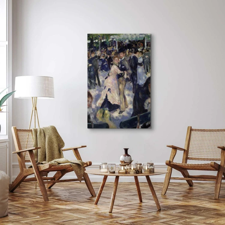 Obraz - Pierre-Auguste Renoir – Le Moulin de la Galette, detal tancerzy