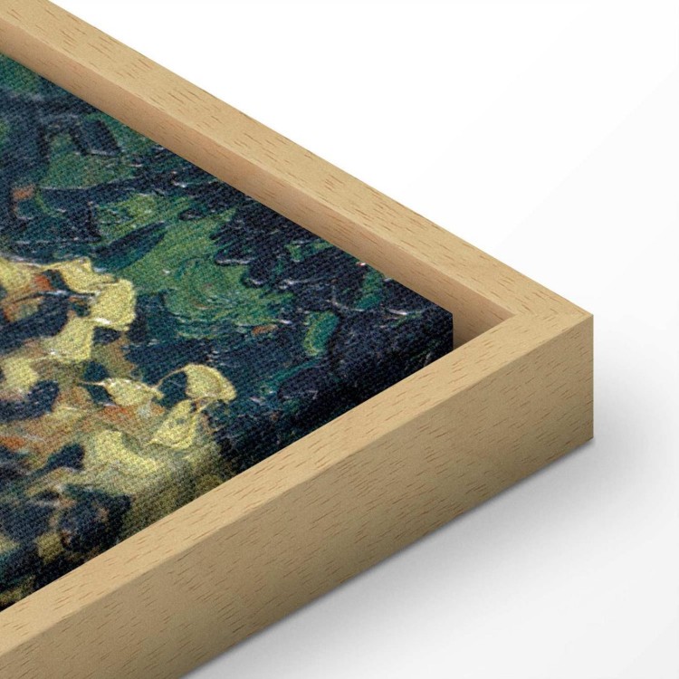 Obraz - Vincent Van Gogh – Krajobraz z zamkiem Auvers o zachodzie słońca