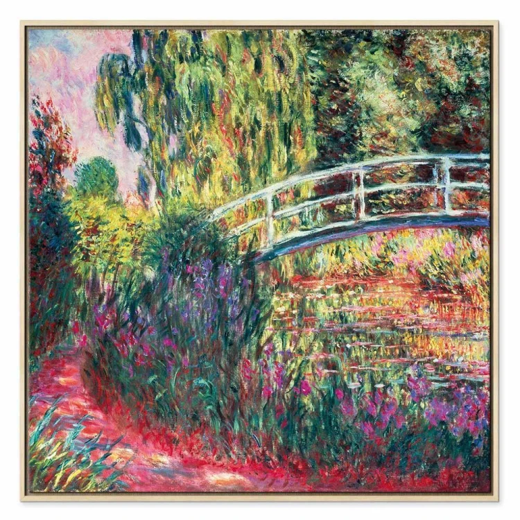 Obraz - Claude Monet – Japoński mostek w Giverny