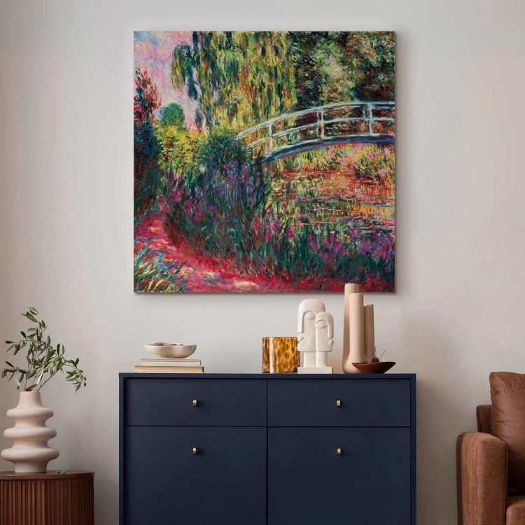 Obraz - Claude Monet – Japoński mostek w Giverny