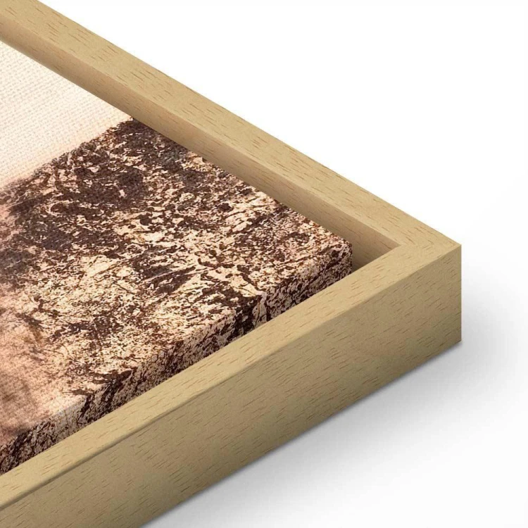 Obraz - Sztuka kształtów (1-częściowy) - abstrakcja ręcznie malowanego dzieła
