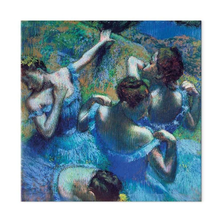 Obraz - Edgar Degas – Błękitne tancerki II