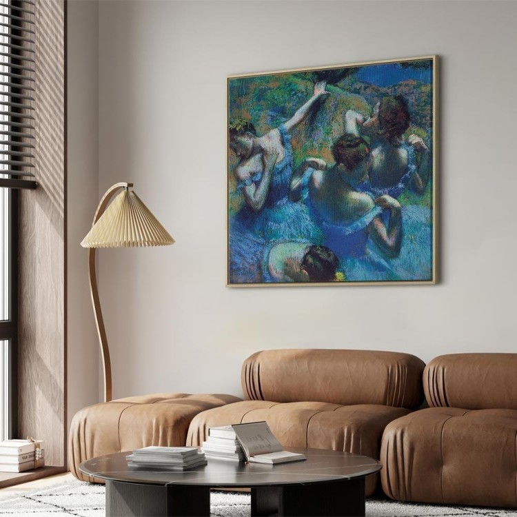 Obraz - Edgar Degas – Błękitne tancerki II