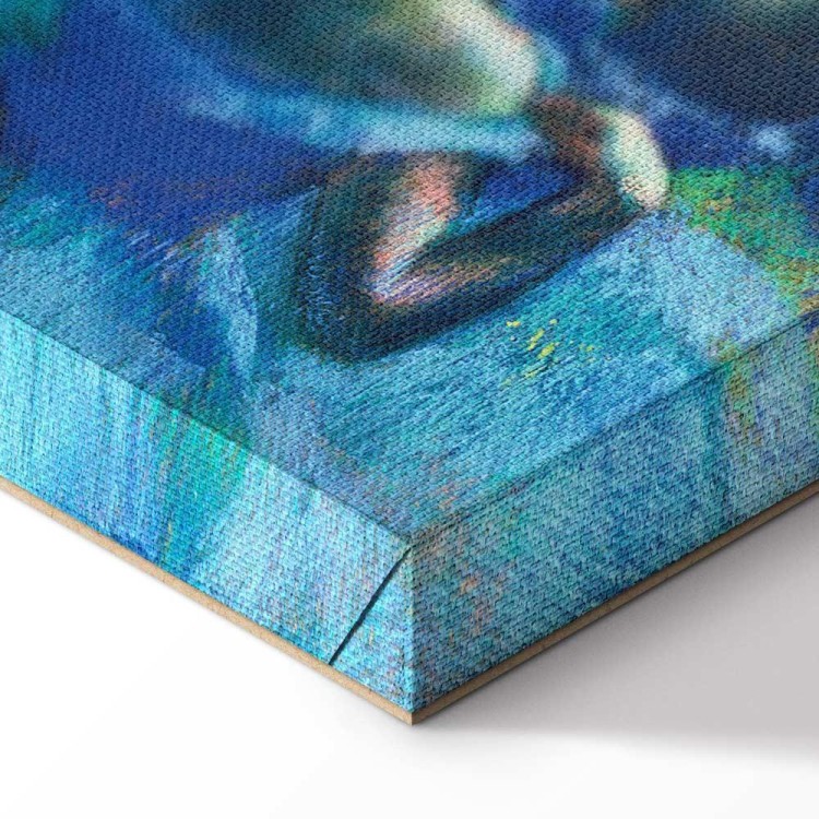Obraz - Edgar Degas – Błękitne tancerki II