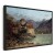 Obraz - Gustave Courbet – Zamek Chillon