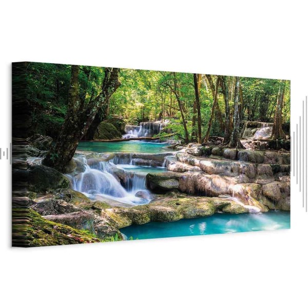 Obraz - Natura: Leśny wodospad