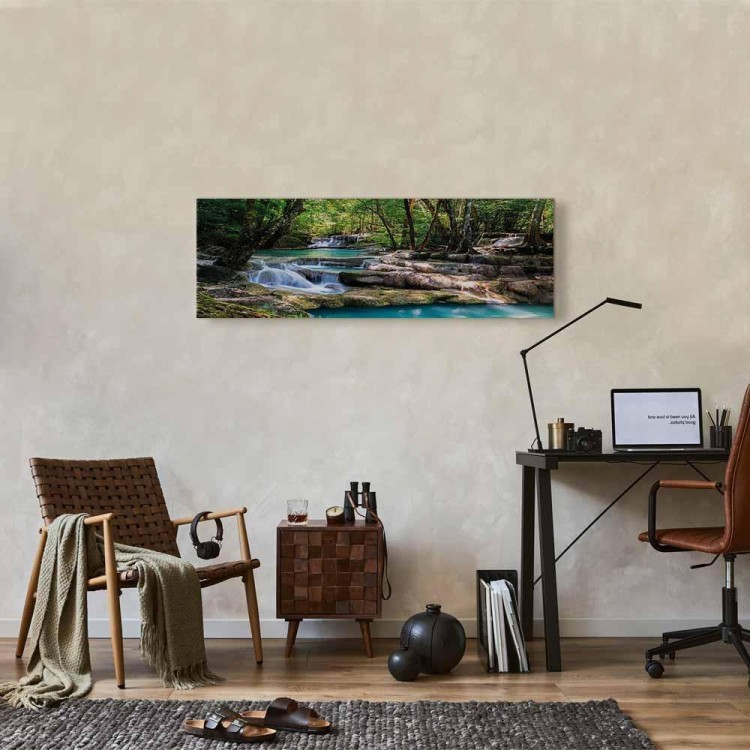 Obraz - Natura: Leśny wodospad