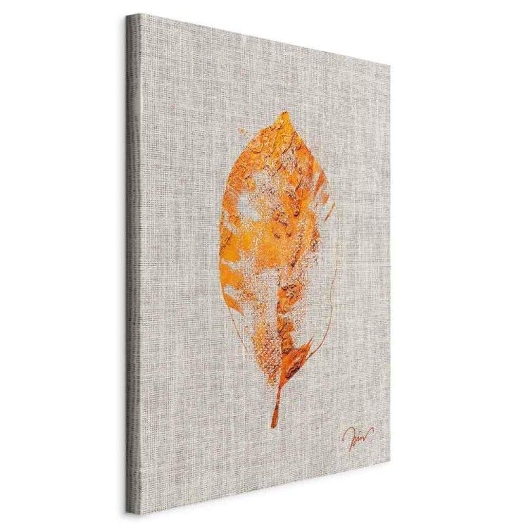 Obraz - Złota flora (1-częściowy) pionowy