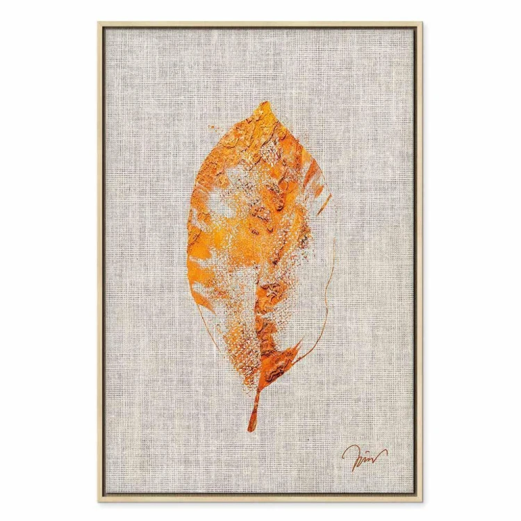Obraz - Złota flora (1-częściowy) pionowy