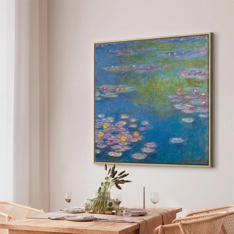 Obraz - Claude Monet – Nenufary (lilie wodne) w Giverny
