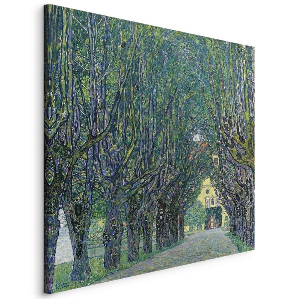 Obraz - Gustav Klimt – Aleja drzew w parku przy zamku Kammer