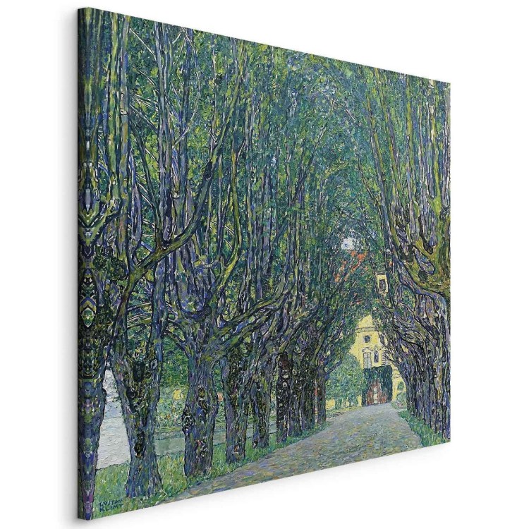 Obraz - Gustav Klimt – Aleja drzew w parku przy zamku Kammer