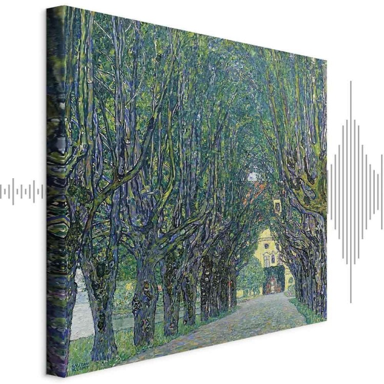 Obraz - Gustav Klimt – Aleja drzew w parku przy zamku Kammer