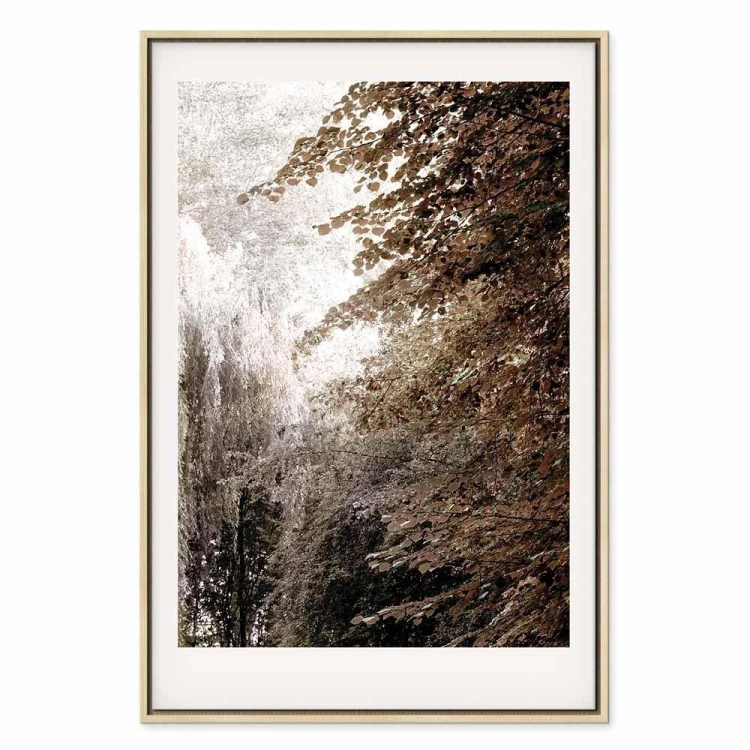 Obraz - Park w sepii (1-częściowy) pionowy