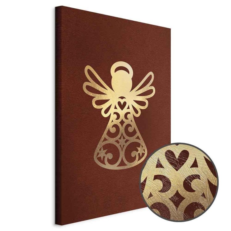 Obraz - Anielskie złoto (1-częściowy) pionowy