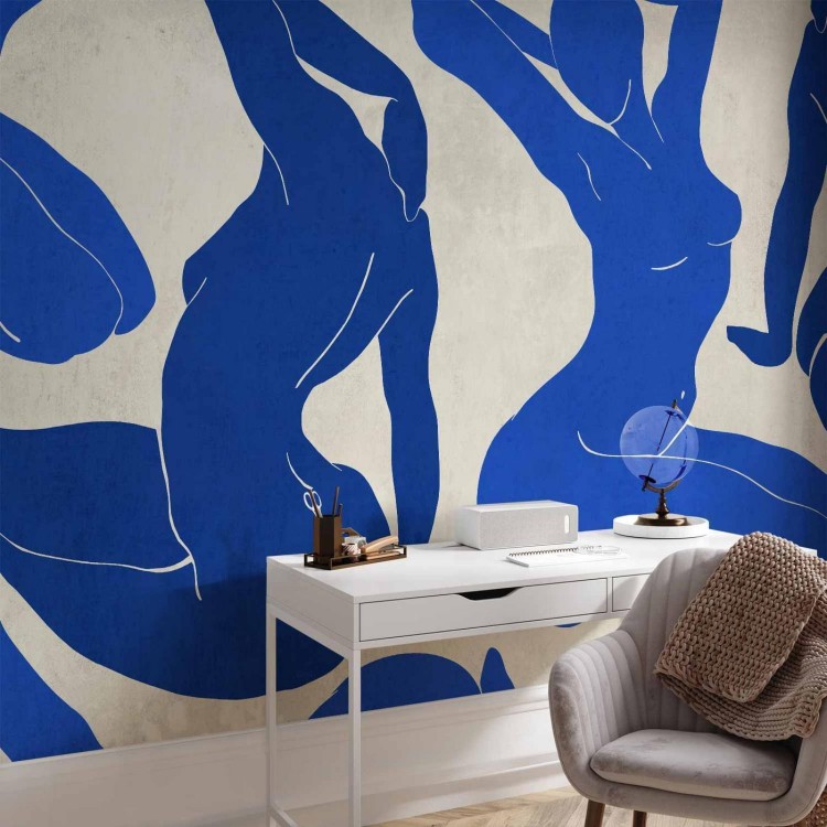 Fototapeta - Kobaltowa delikatność