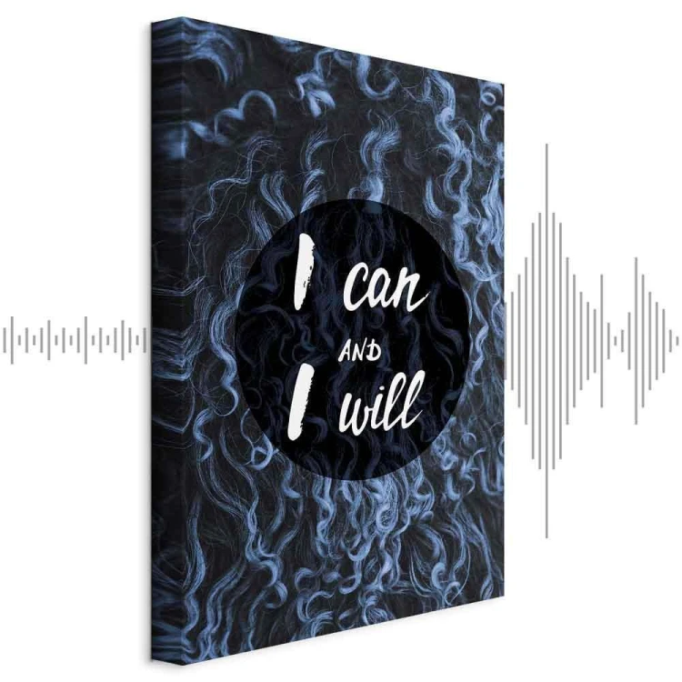 Obraz - I can and I will (1-częściowy) pionowy