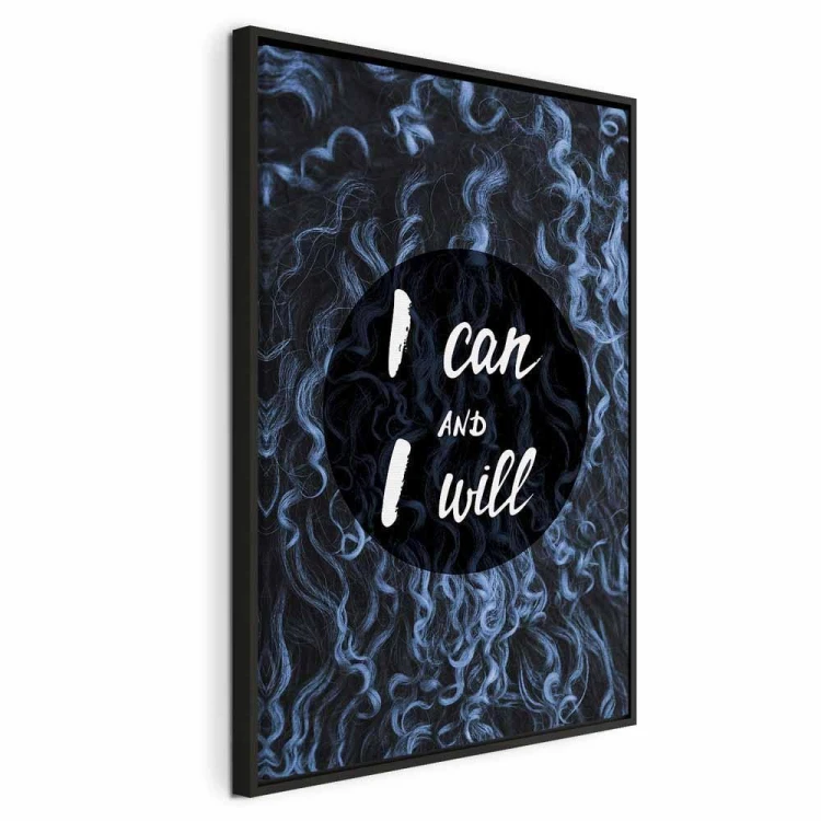 Obraz - I can and I will (1-częściowy) pionowy
