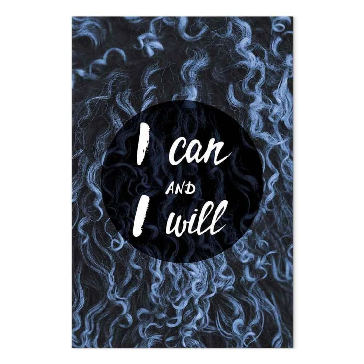 Obraz - I can and I will (1-częściowy) pionowy