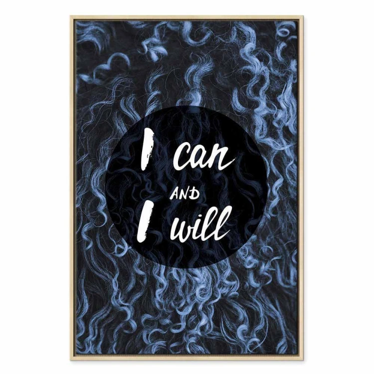 Obraz - I can and I will (1-częściowy) pionowy