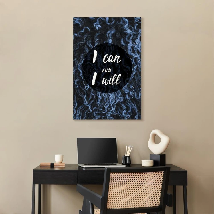 Obraz - I can and I will (1-częściowy) pionowy