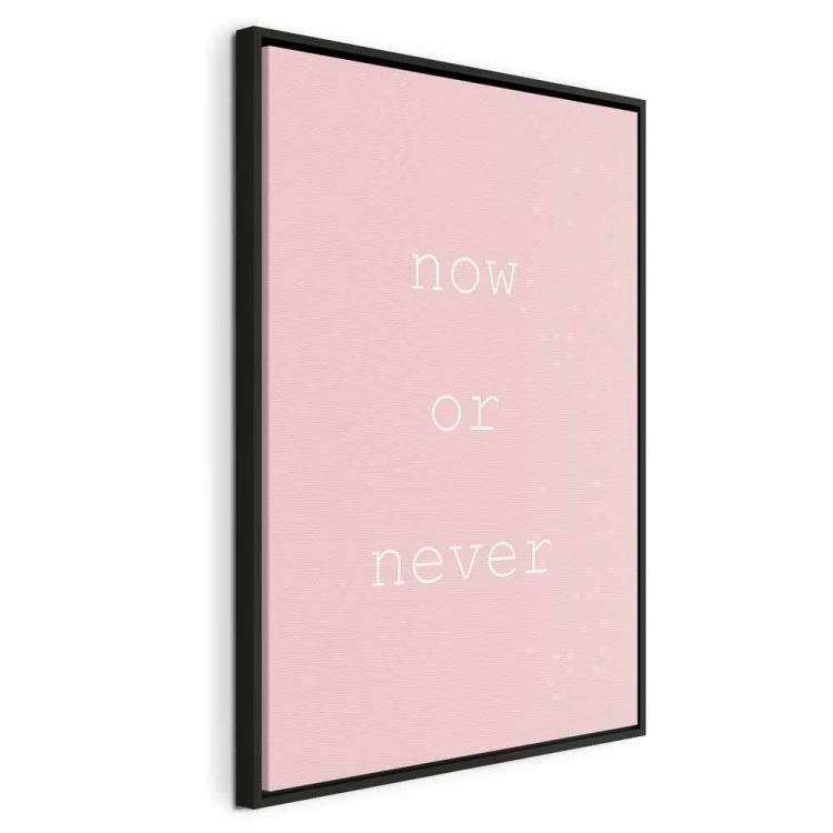 Obraz - Now or Never (1-częściowy) pionowy