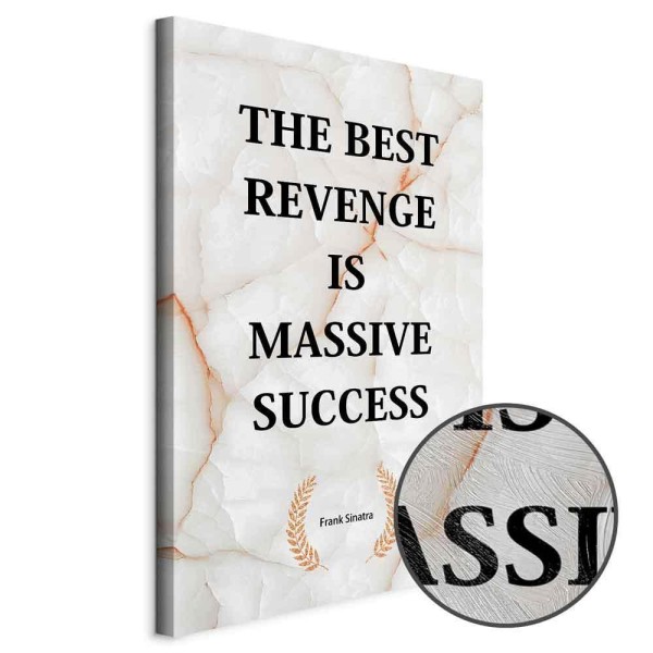 Obraz - The Best Revenge Is Massive Success (1-częściowy) pionowy
