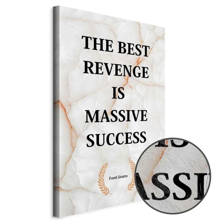 Obraz - The Best Revenge Is Massive Success (1-częściowy) pionowy