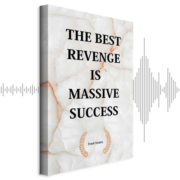 Obraz - The Best Revenge Is Massive Success (1-częściowy) pionowy