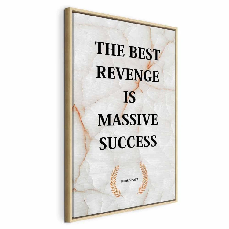 Obraz - The Best Revenge Is Massive Success (1-częściowy) pionowy