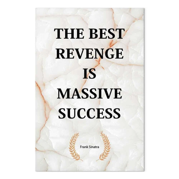 Obraz - The Best Revenge Is Massive Success (1-częściowy) pionowy