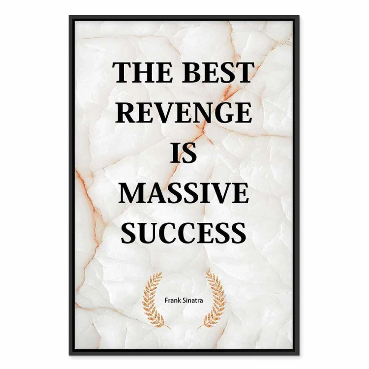 Obraz - The Best Revenge Is Massive Success (1-częściowy) pionowy