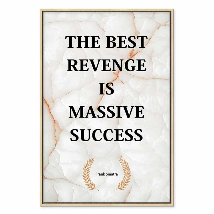 Obraz - The Best Revenge Is Massive Success (1-częściowy) pionowy