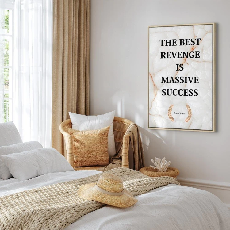 Obraz - The Best Revenge Is Massive Success (1-częściowy) pionowy