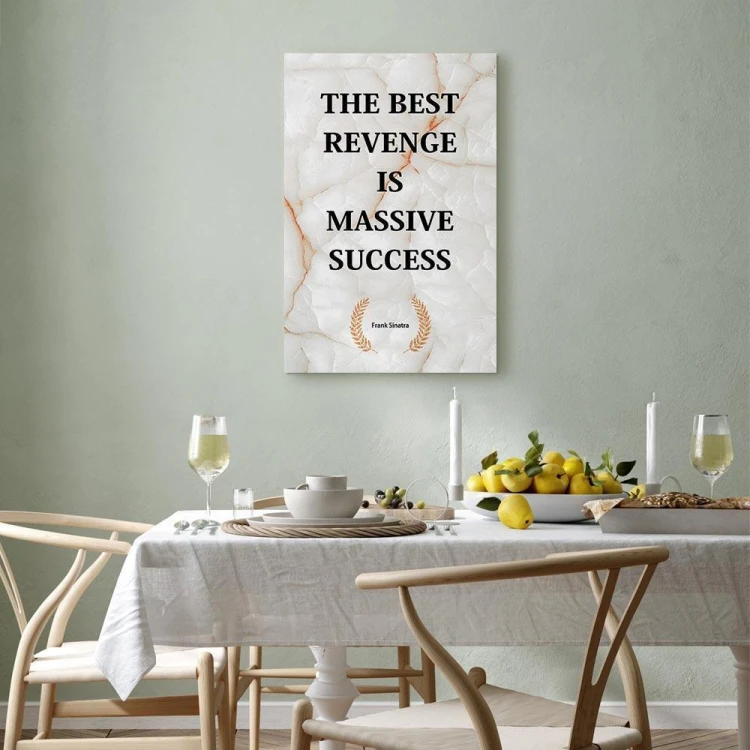 Obraz - The Best Revenge Is Massive Success (1-częściowy) pionowy