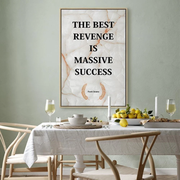 Obraz - The Best Revenge Is Massive Success (1-częściowy) pionowy