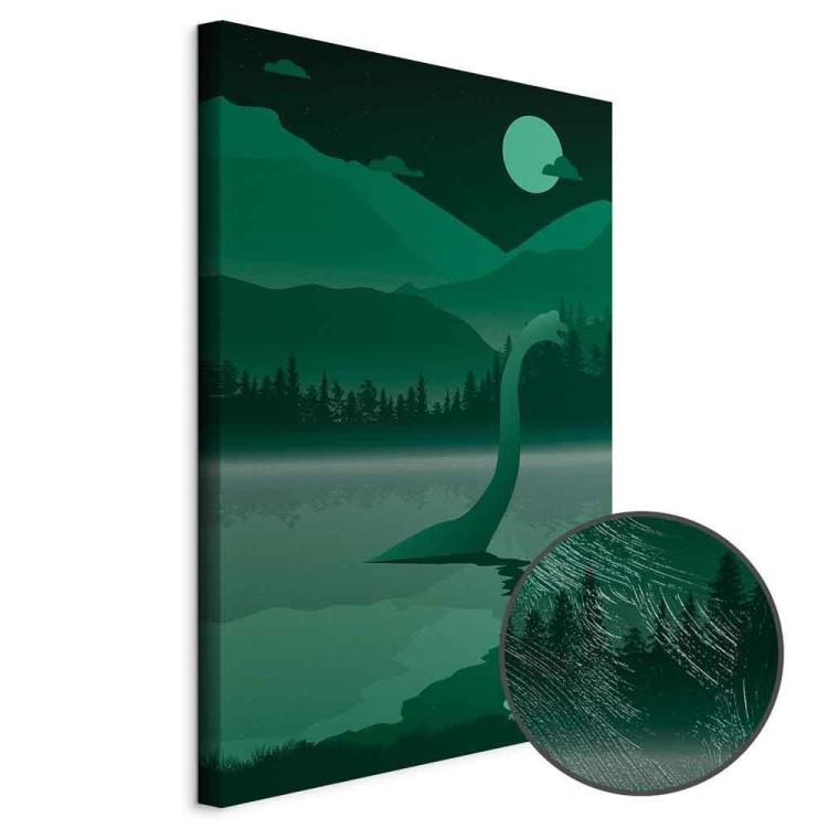 Obraz - Loch Ness (1-częściowy) pionowy