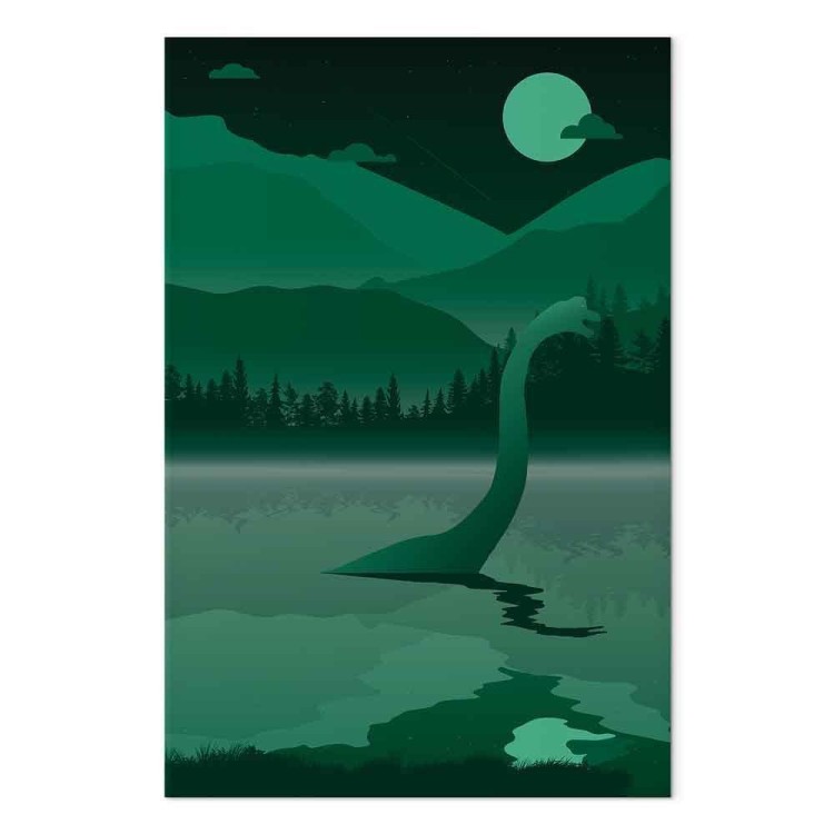 Obraz - Loch Ness (1-częściowy) pionowy