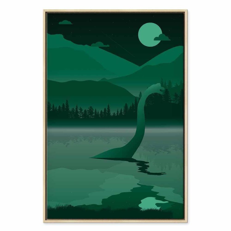 Obraz - Loch Ness (1-częściowy) pionowy