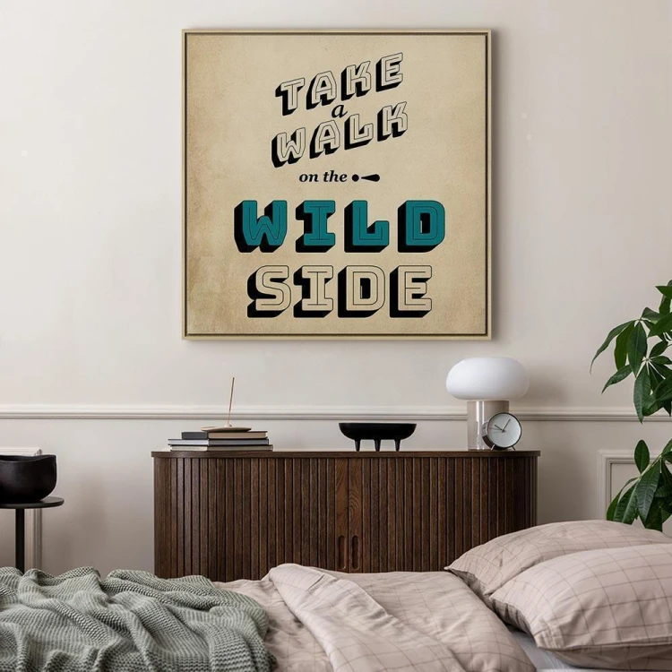 Obraz - Take Walk on the Wild Side (1-częściowy) kwadrat